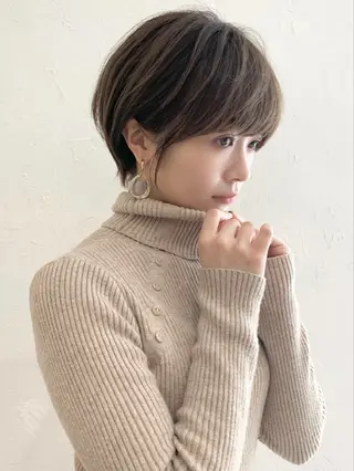 ショート 蘭 翔平のヘアスタイル