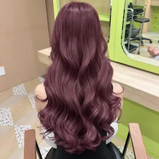 カラー yuka♡/暖色系/ ブリーチなしWカラーのヘアスタイル