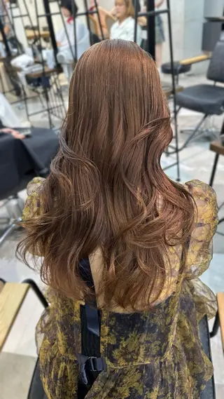 ロング カラー 韓国ヘアメンズ・レデ ィース特化ミクのヘアスタイル