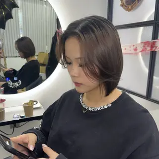 ミディアム カラー Ren. 🦋デザインカラーのヘアスタイル
