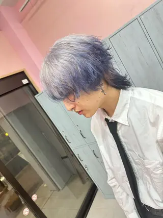 ショート カラー ブリーチ特化🌈 MANATOのヘアスタイル