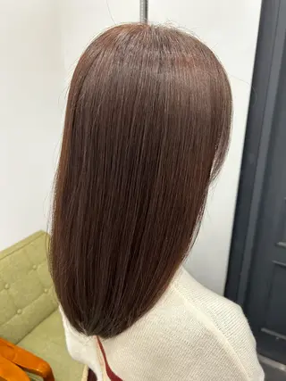 カラー 西郷 友菜のヘアスタイル