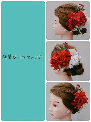 ヘアアレンジ たき  あいみのヘアスタイル
