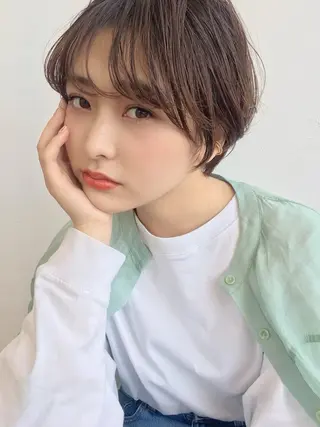 ショート 優李 ゆうりのヘアスタイル