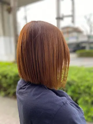 ミディアム 大越 美鈴のヘアスタイル