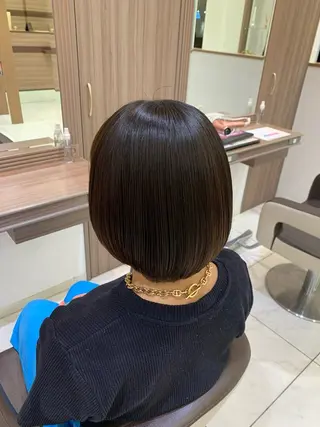 カラー ☂️Ash 新杉田☂️山本のヘアスタイル