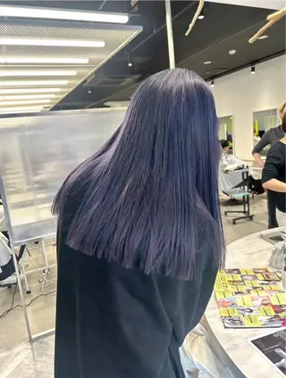 ロング 小原 有桜のヘアスタイル