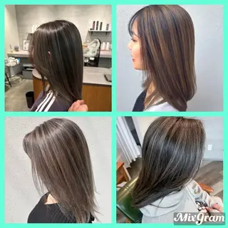 ロング カラー 鮫島海斗☆レイヤー☆ ケアブリーチのヘアスタイル