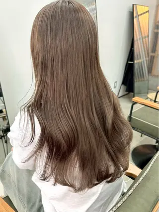 ロング カラー まさと/ヘーゼルベー ジュ/レイヤーカットのヘアスタイル