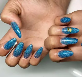 ロング ネイル 眠れるネイルサロン MA❁HANAのネイルデザイン