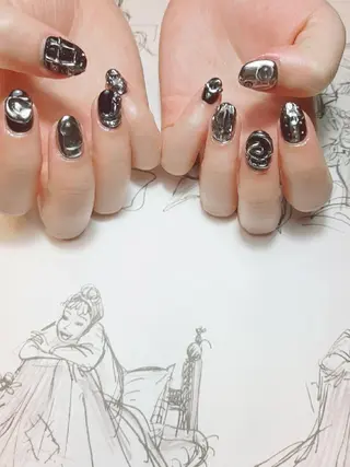 ネイル 平尾駅前/持込み専門 /owlnailのネイルデザイン