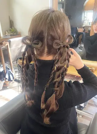 ヘアアレンジ 大村 日向子のヘアスタイル