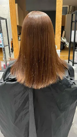 ロング カラー wabi本町店 タカハシ トモヒロのヘアスタイル