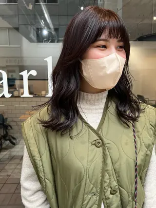 セミロング カラー mizuki ニュアンスパーマのその他イメージ