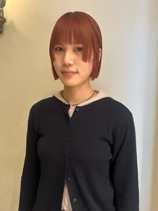 ショート カラー 海外レイヤー /NAGISAのヘアスタイル