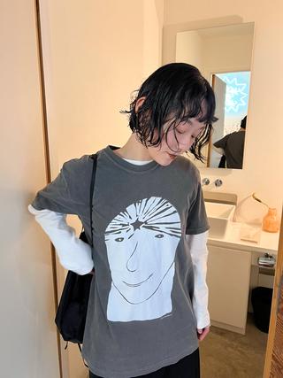 ミディアム カラー kotoko 透け感カラーのヘアスタイル