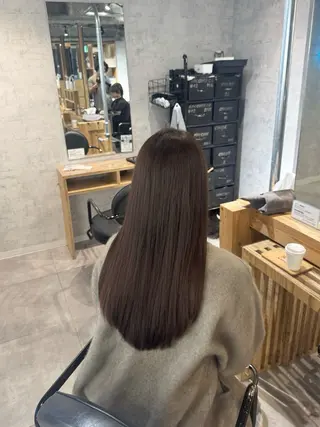 セミロング Sia中野新橋 ﾕﾘ🐈‍⬛🎀のヘアスタイル