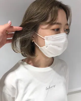 ショート カラー 石井（遠藤） 愛莉のヘアスタイル