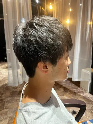 ショート 松田 悠磨のヘアスタイル