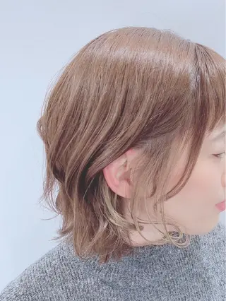 カラー 福積 めぐみのヘアスタイル