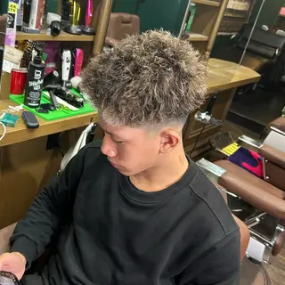 ショート パーマ メンズ 💈PRO SHOP WAVE 望愛💈のヘアスタイル