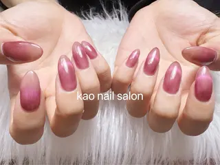 ネイル kao nail マグネット/長さだしのネイルデザイン