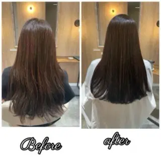 ロング 西山 ななせのヘアスタイル