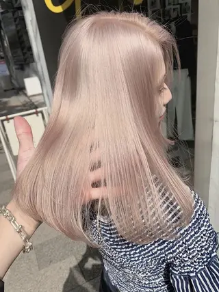 ロング カラー 韓国ヘア特化 TAKESHIのヘアスタイル
