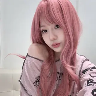 ロング カラー ヘアアレンジ 透明感カラー🎀艶髪 Anju/渋谷🎀のヘアスタイル
