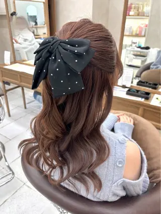 ロング ヘアアレンジ 🍒Natsuka /ガーリー/アレンジのヘアスタイル