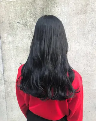 ロング カラー フレンチボブパーマ Yuukiのヘアスタイル