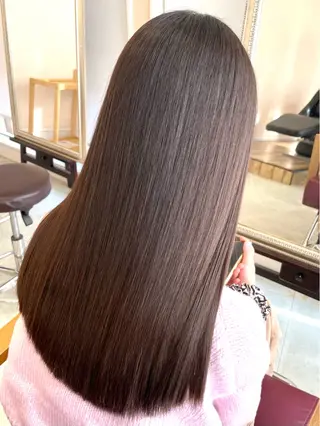 ロング カラー 飯田 来夢のヘアスタイル