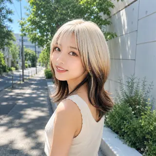 カラー 💎Dia/龍輝🔥 メンズカット/あま市のヘアスタイル