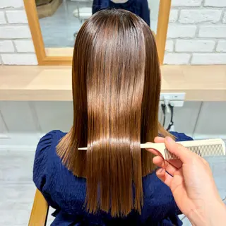 セミロング AO Iのヘアスタイル