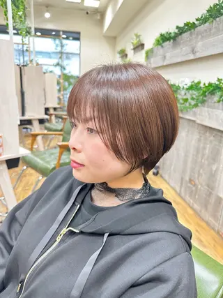 ショート カラー K＋★ ことねのヘアスタイル
