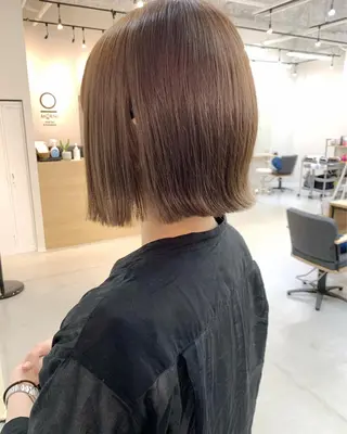 ショート カラー 樫原裕二/似合わせ カット/透明感カラーのヘアスタイル