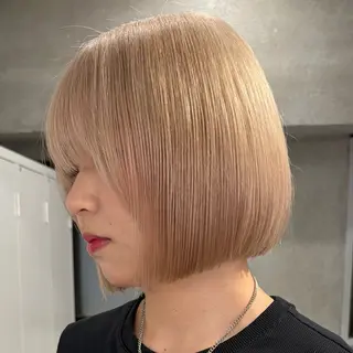 ショート カラー ボブ/透明感カラー /AYUNAのヘアスタイル