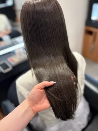 ロング 髪質改善・水素カラー ARIA(ému)のヘアスタイル