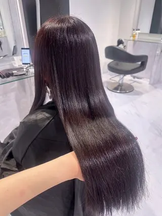 ロング カラー 韓国ヘア/透明感 カラー🎀RUNAのヘアスタイル