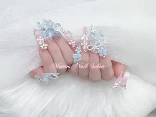ネイル MoMoA Nail ネイル長さ出し専門店のネイルデザイン