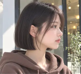 小川 萌瑚のヘアスタイル