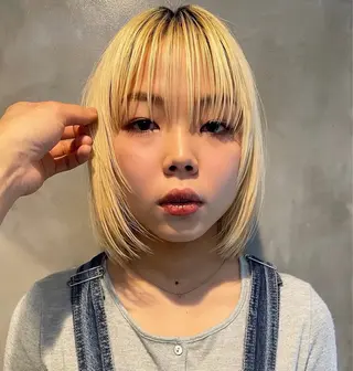 ショート カラー 360°キレイなボブ /ミヤノのヘアスタイル
