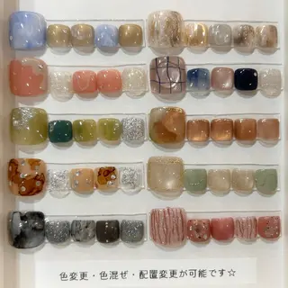ネイル パラジェル認定サロン N°nail 立川のネイルデザイン