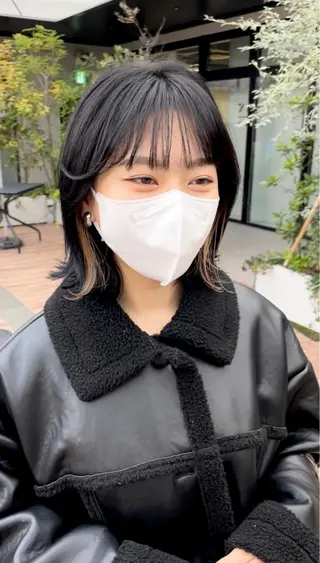 ショート カラー クドウレイ fifth神南のヘアスタイル