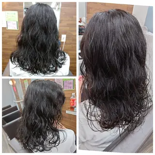 パーマ mits 牧港店 比嘉千夏のヘアスタイル
