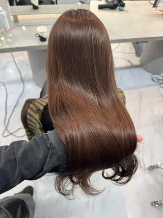 ロング Rita/髪質改善/ ブリーチなしWカラーのヘアスタイル