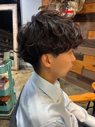 パーマ メンズ 新規再来率No.1 金山/メンズパーマのヘアスタイル