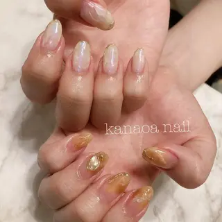 ネイル 地爪育成💅 kanaoanailのネイルデザイン