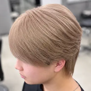 カラー chinatsu 渋谷/ハイトーンのヘアスタイル