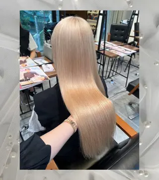 カラー みゆ💖💫透明感 カラー/ヘアアレンジのヘアスタイル